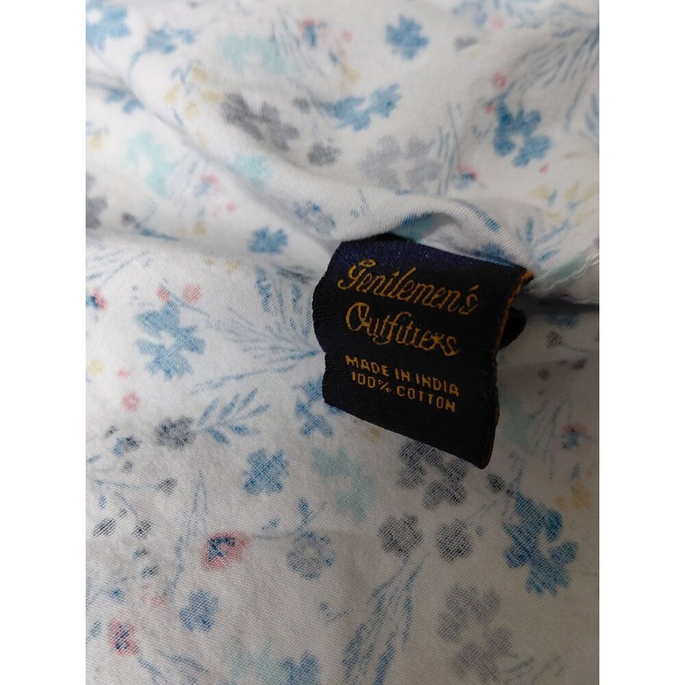 Gentlemens Outfitters Floral Short-Sleeve Button-Down Shirt  2X 100% Cotton Mens - Picture 4 of 7